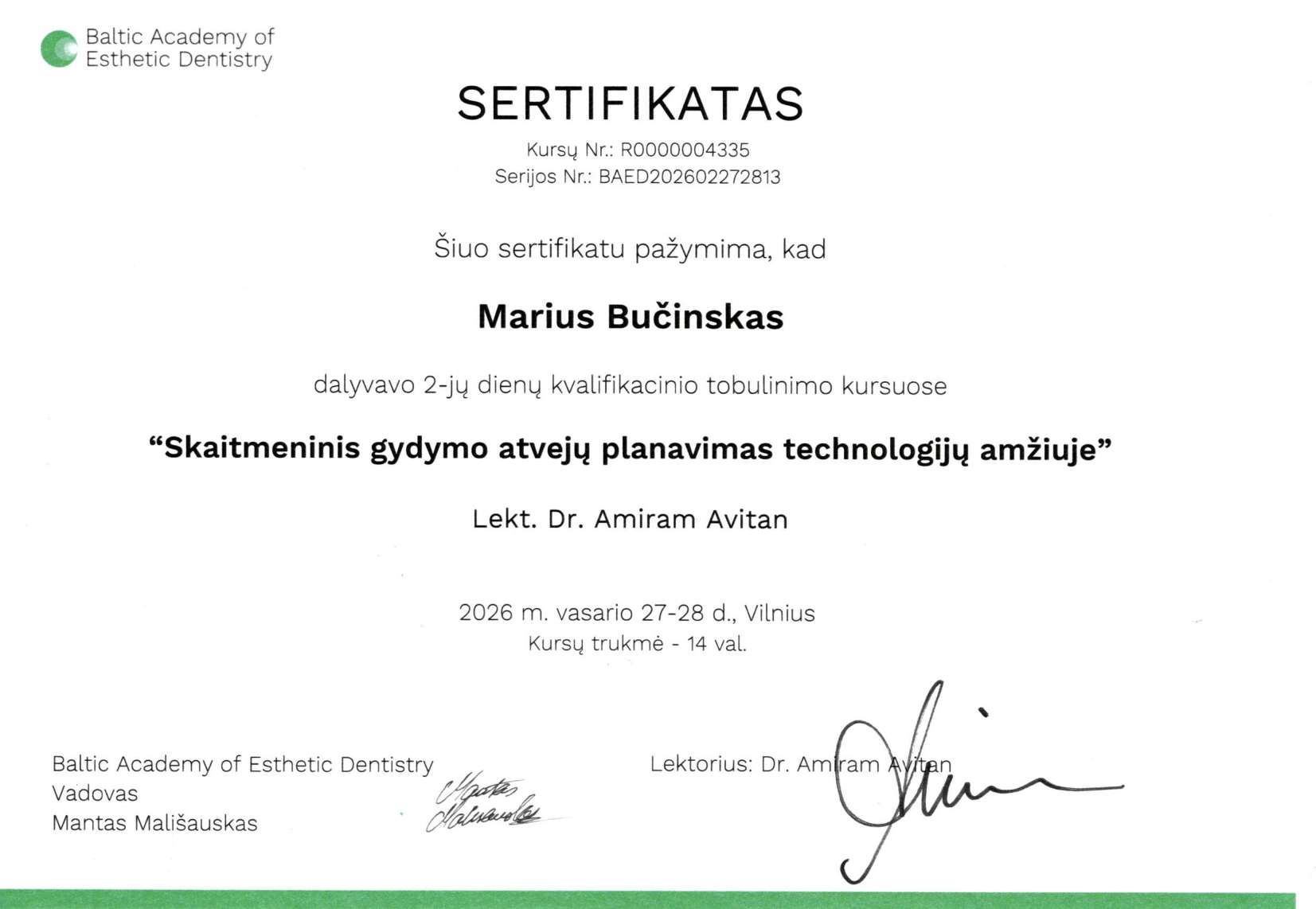 Certificate image