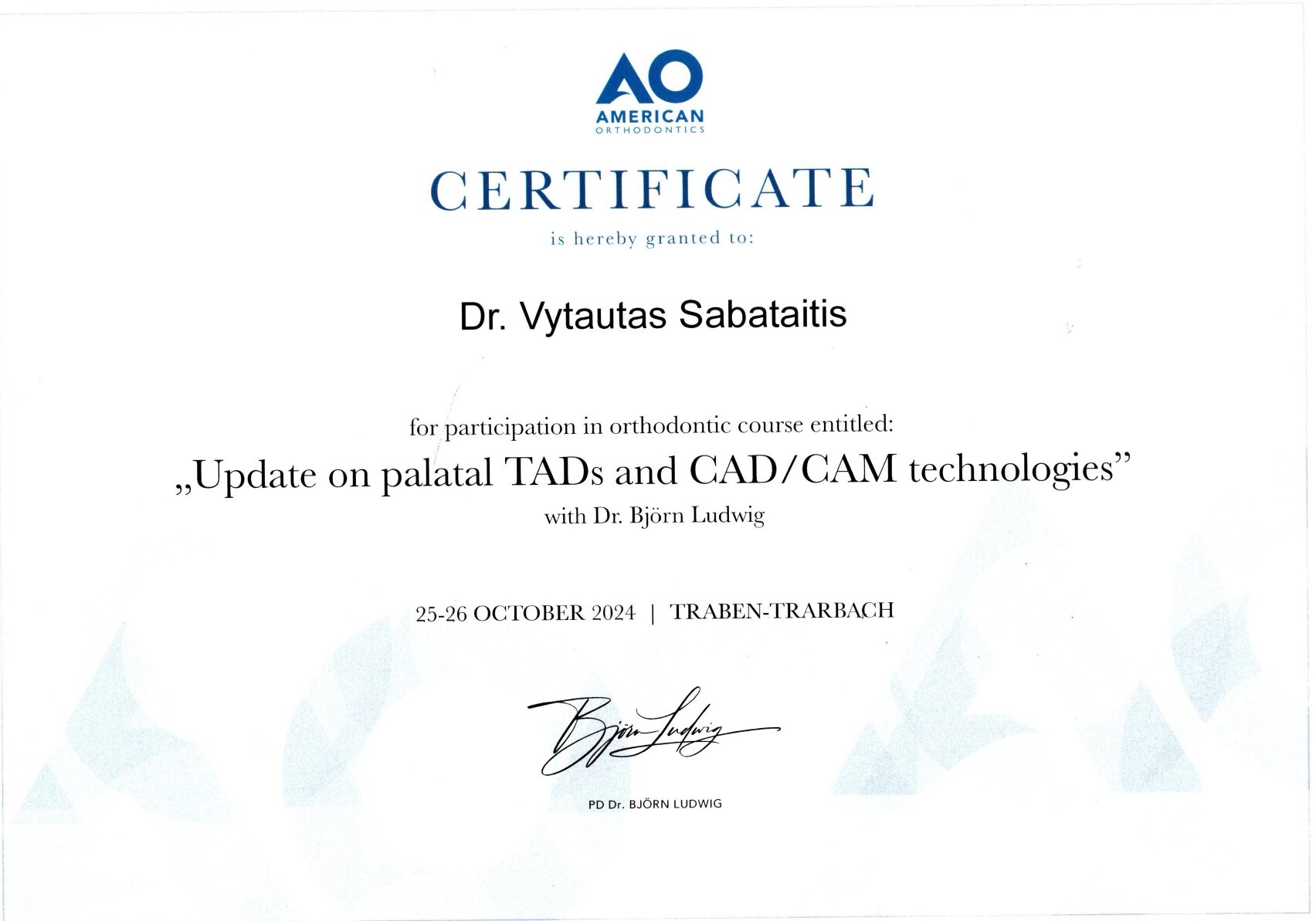 Certificate image