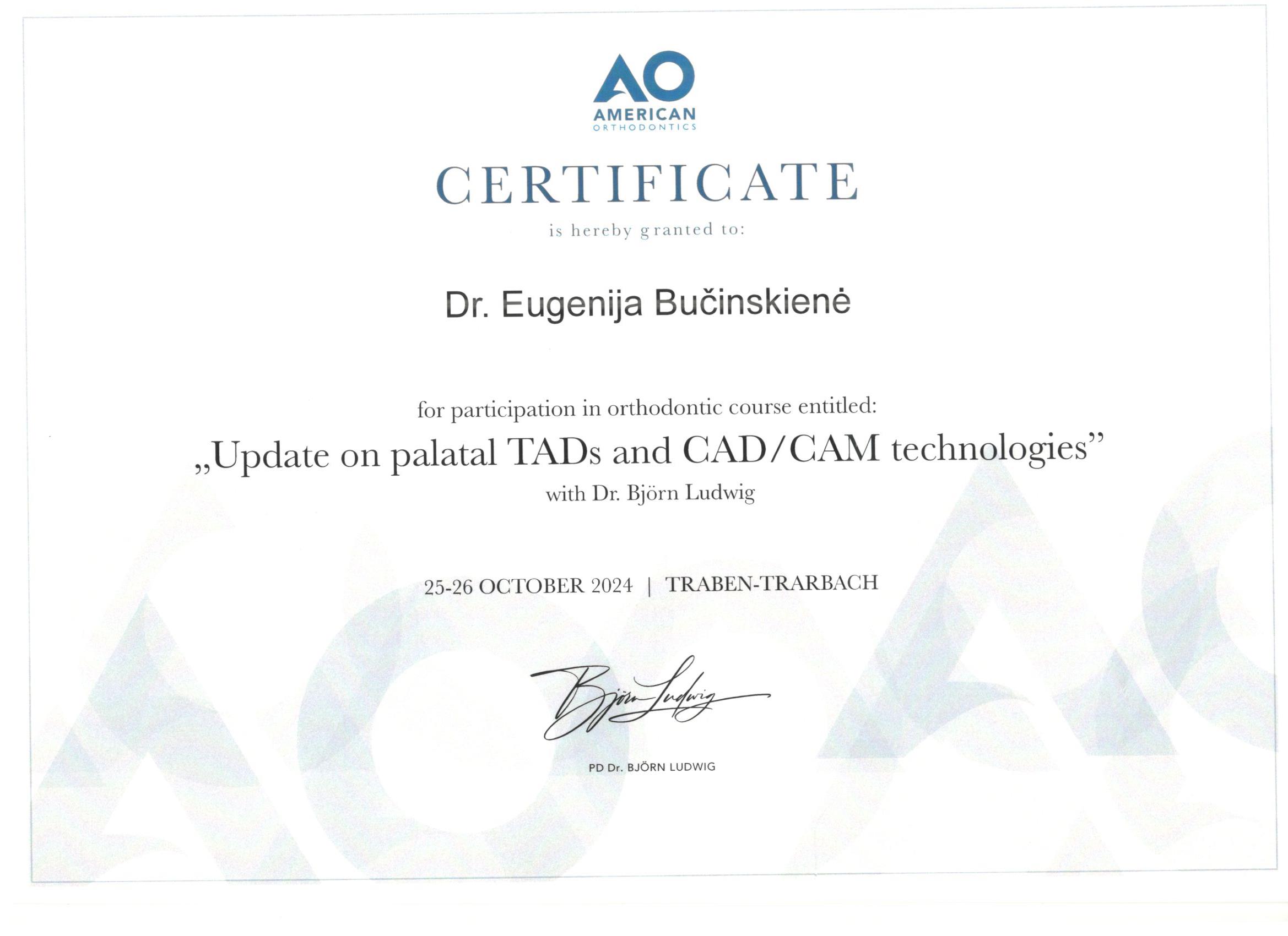 Certificate image