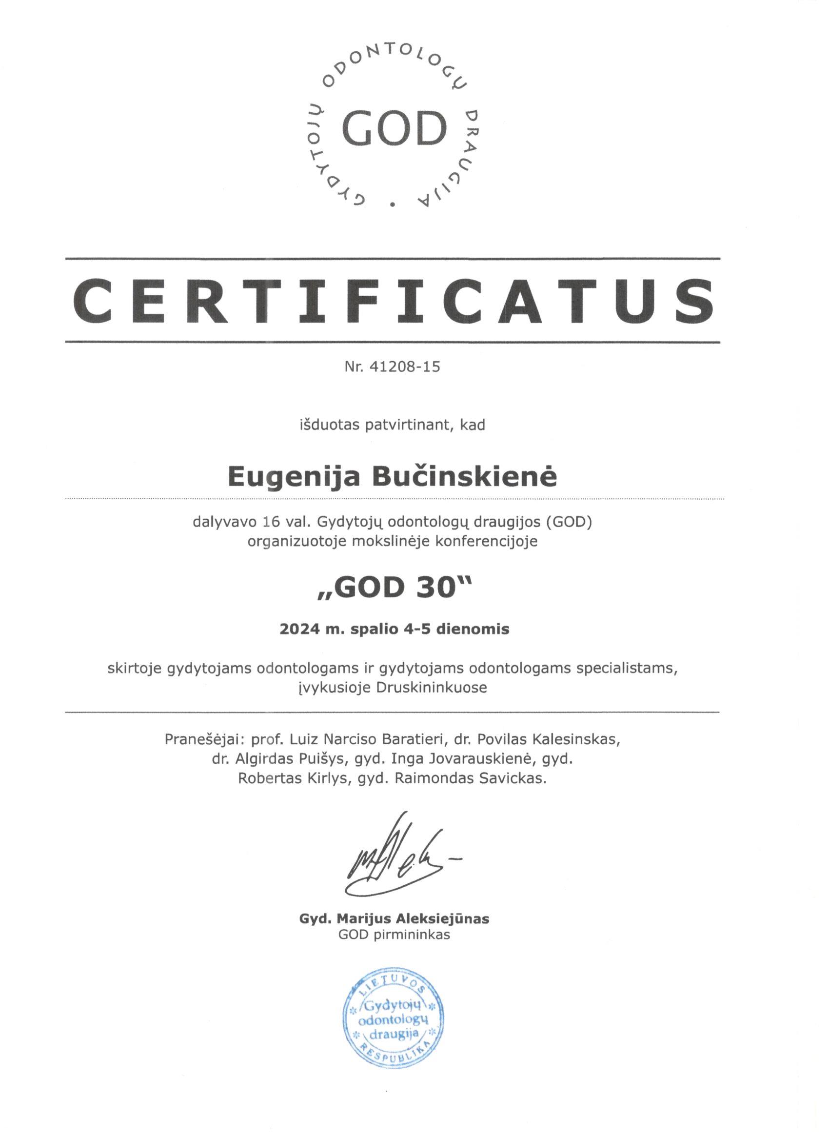 Certificate image