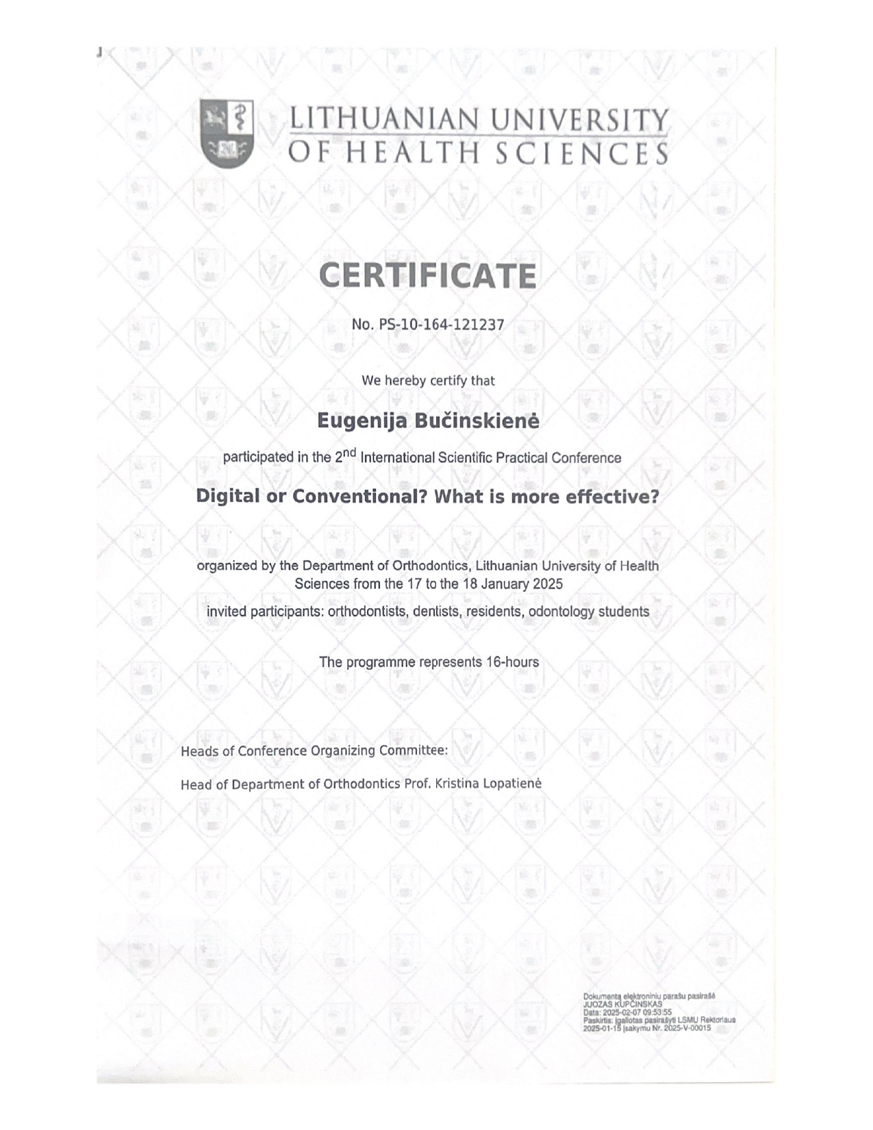 Certificate image