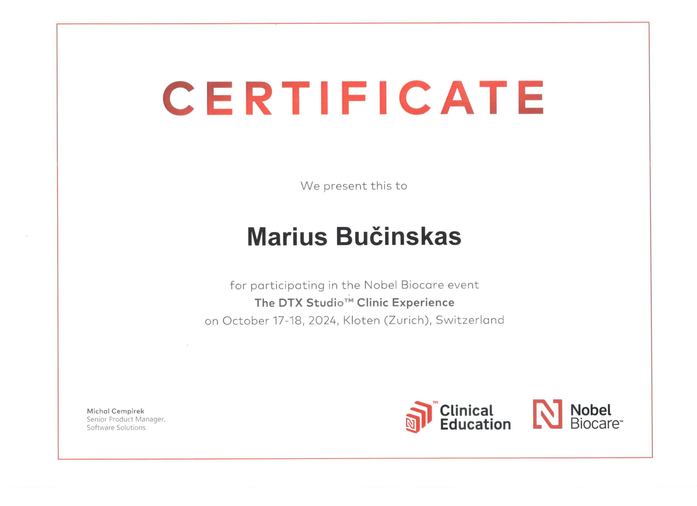 Certificate image