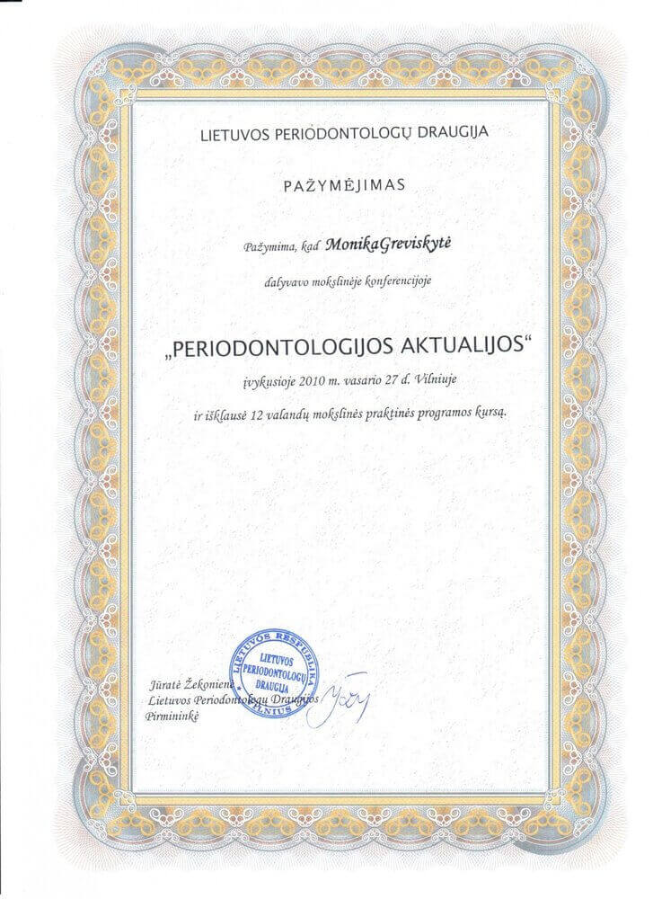 Monika G. konferencija