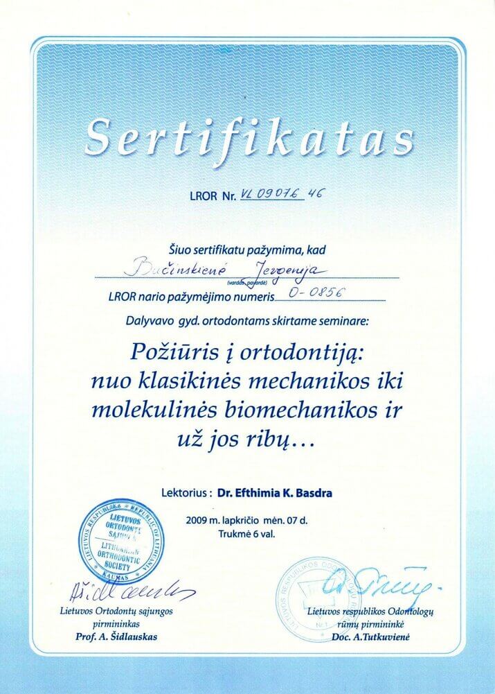 Sertifikatas Eugenija B.