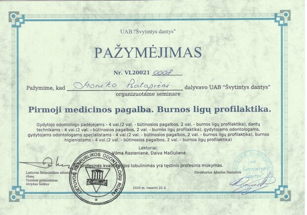 Certificate image