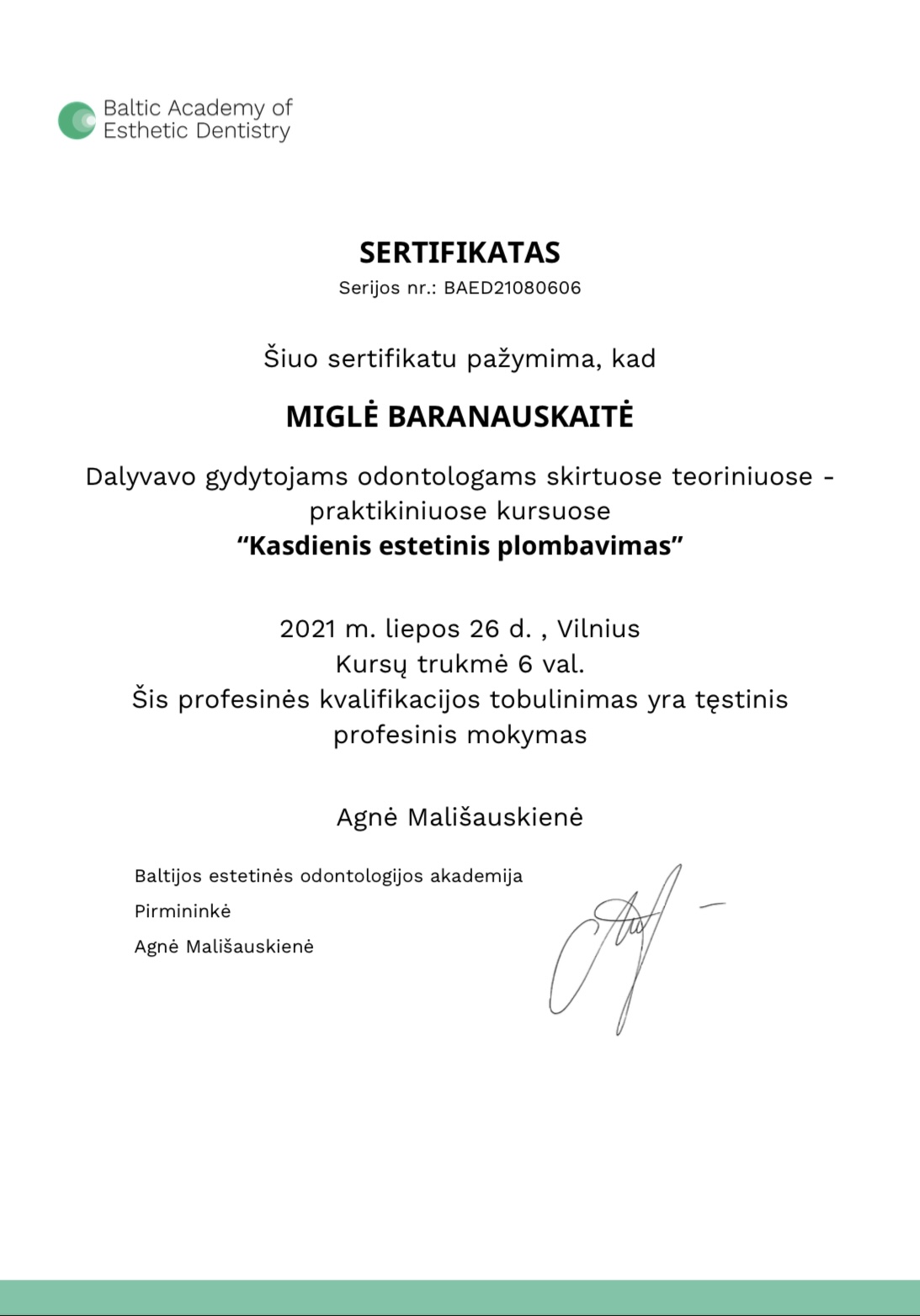Certificate image
