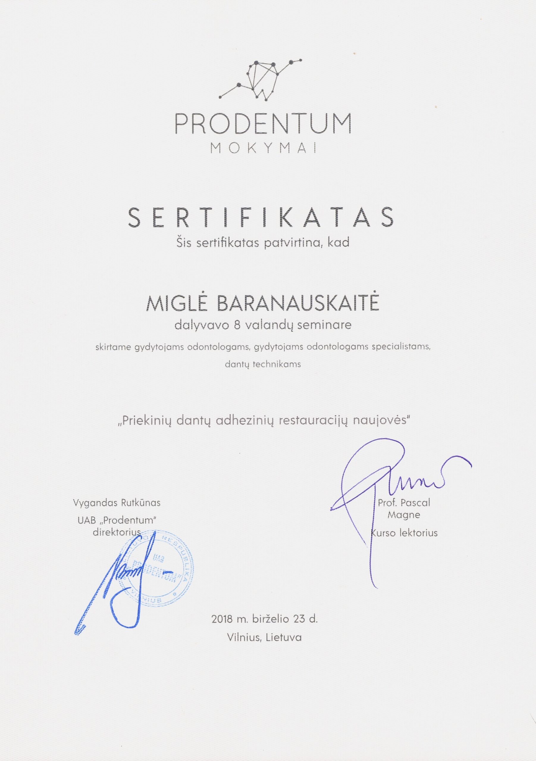 Certificate image
