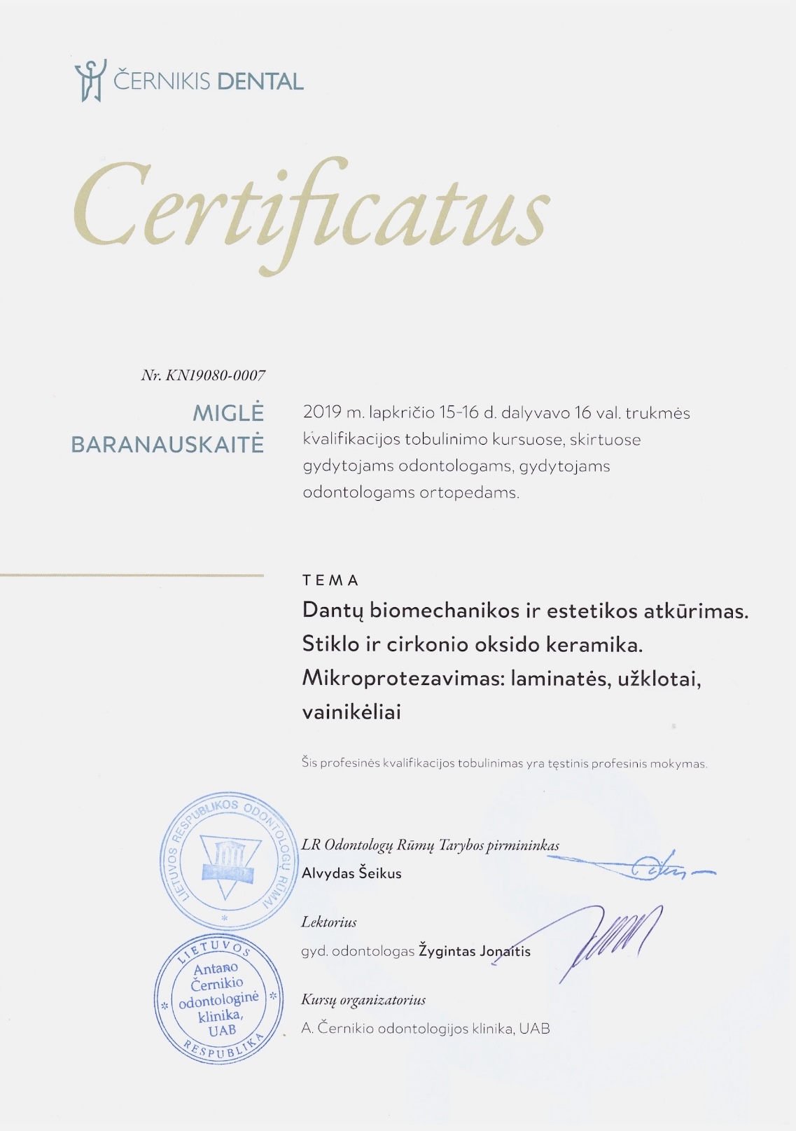 Certificate image